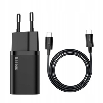 Ładowarka sieciowa Baseus TZCCSUP-L01 USB typ C 3000 mA 12 V czarna
