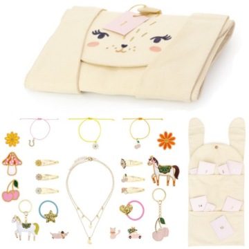 Пасхальный адвент-календарь Пасхальный кролик-органайзер с украшениями