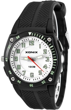 Zegarek z Latarką XONIX WR100m Chłopięcy Analogowy