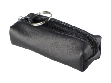 БРЕЛОК С КОЛЬЦОМ, НАТУРАЛЬНАЯ КОЖА