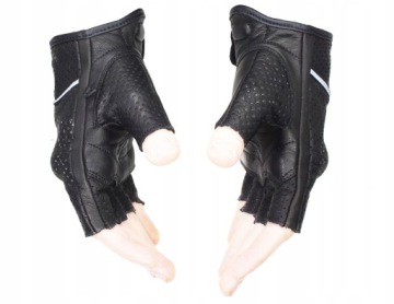 Перчатки кожаные FINGERless ZAH-71500 XS e