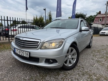 Mercedes Klasa C W204 Kombi T204 1.8 180 CGI BlueEFFICIENCY 156KM 2011 Mercedes-Benz Klasa C 1.8 T Szwajcaria Automat 2 x Kola Gwarancja Navi