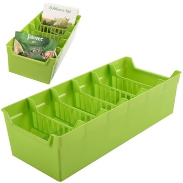 ORGANIZER NA TOREBKI Z PRZYPRAWAMI ZIELONY POJEMNIK KUCHENNY NA PRZYPRAWY