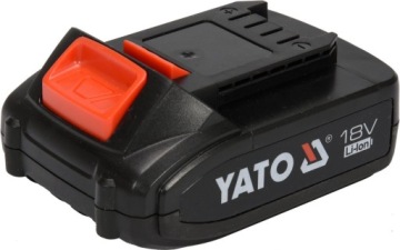АККУМУЛЯТОРНЫЙ КЛЮЧ YATO 18 В + 4 НАСАДКИ 1/2 дюйма, 300 Нм, 2,0 Ач, НАБОР