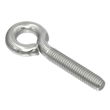 ŚRUBA OCZKOWA M6X30 NIERDZEWNA UCHO Z GWINTEM HAK