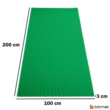 Акустическая панель Bitmat темно-серая волна 3 см без клея 2 м²