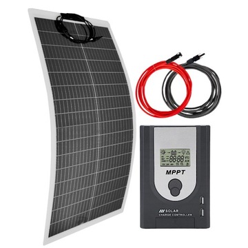 ZESTAW SOLARNY MONO KAMPER 150W REGULATOR MPPT