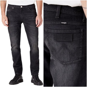 WRANGLER LARSTON MĘSKIE SPODNIE JEANSOWE JEANS DŻINS W31 L34