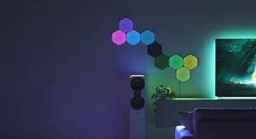Nanoleaf Shapes Hexagons Starter Kit panele świetlne 9 paneli (black)