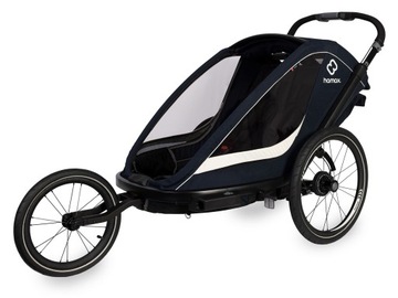 Hamax Breeze Twin Regul опар прицеп Гранат