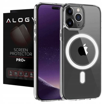 ETUI MAGSAFE SLIM CASE DO IPHONE 14 PRO MAX SZKŁO
