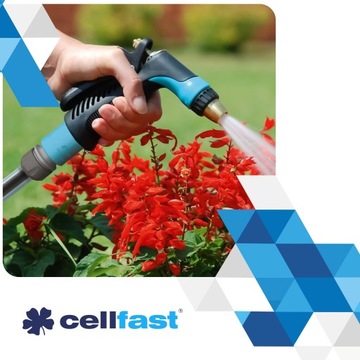 Pistolet Zraszający Zraszacz Ogrodowy Do Podlewania Węża Cellfast 2 Funkcje