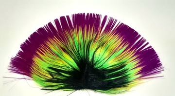 Красочный парик красочных волос