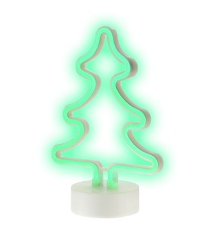 Lampka Nocna 3D LED NEON CHOINKA na PREZENT