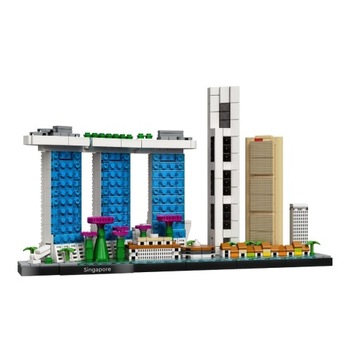 LEGO Architecture 21057 Сингапур + БРЕЛОК С ФОНАРИКОМ!
