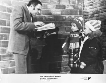 KRZYSZTOF LITWIN duży fotos film RODZINA LEŚNIEWSKICH