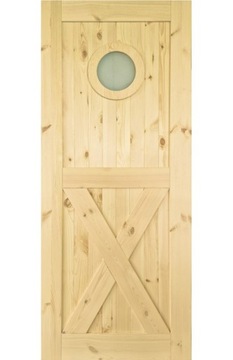 Двери деревянные с коробкой, модель Лофт (LF-4)