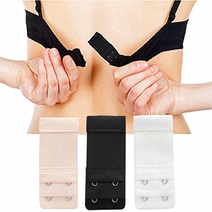 УДЛИНЕНИЕ НА резинке, застежки для бюстгальтера, крючки для бюстгальтера, регулируемые крючки, 3 шт.