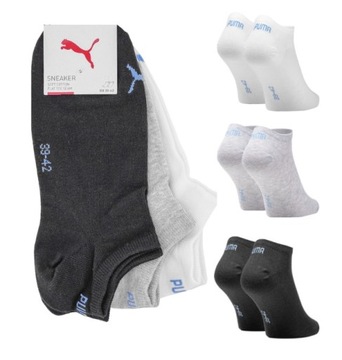 Skarpety stopki PUMA PREMIUM 3PAK 39/42