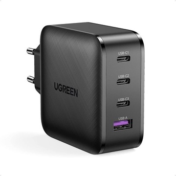 Ugreen CD226 Gan Charger ZASILACZ SIECIOWY 100W czarny