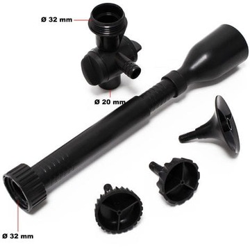 ФОНТАННЫЙ НАСОС CHJ-1503 ДЛЯ ПРУДА 1500Л/Ч МОЩНЫЙ ЭКО