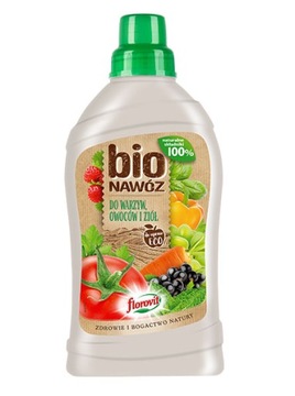 FLOROVIT BIO NAWÓZ DOLISTNY DO WARZYW OWOCÓW ZIÓŁ