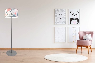 ДЕТСКИЙ ЛОФТ Торшер Абажур Современный LED