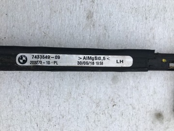 BMW 5 G30 G31 LEVÝ LIŠTA ZHRNUJÍCÍ DVEŘE 17-