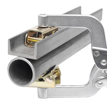 Сильная зажима ручной пряжки для труб 216x76x50-80 мм M8 PG634V