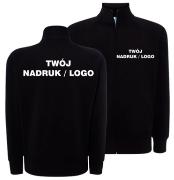 ZNAKOWANIE BLUZA SWRAFUZIP| PRZÓD + TYŁ