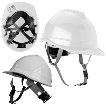 NEO ШЛЕМ, ЗАЩИТНЫЙ ШЛЕМ ДЛЯ СТРОИТЕЛЬНЫХ РАБОТ, БЕЛЫЙ