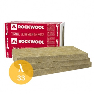 Wełna do elewacji Rockwool Ventirock Super 12cm