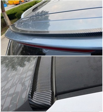 СПОЙЛЕР ЗАДНЕЙ ДВЕРИ БАГАЖНИКА, универсальный Carbon, 145 см