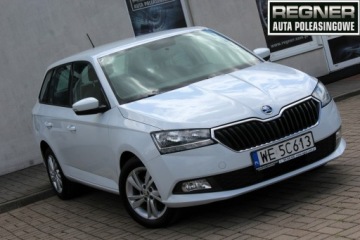 Skoda Fabia III Kombi Facelifting 1.0 TSI 95KM 2021 Škoda Fabia Skoda Fabia Skoda Fabia Ambition