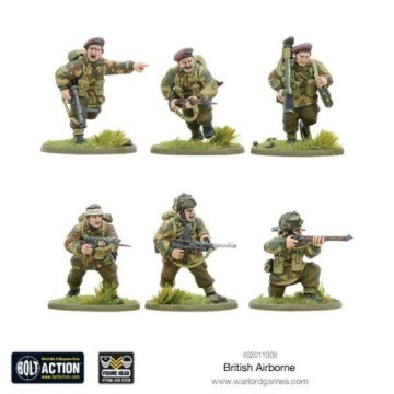 BOLT ACTION Британские воздушно-десантные десантники союзников времен Второй мировой войны [402011009]