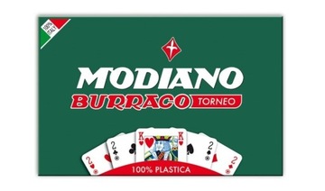 Karty Modiano Burraco Standard In. Plastic 2 talie