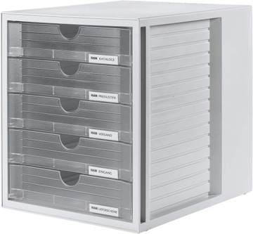 Organizer z szufladami na dokumenty Han 33 cm x 32 cm x 27 cm Opis!