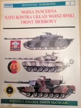Wojna pancerna NATO kontra Układ Warszawski front środkowy Zaloga