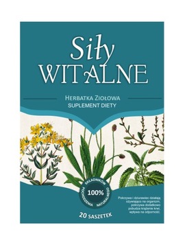 HERBATA NA SIŁY WITALNE SASZETKI 20x5G HERBARIUM