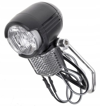 LAMPA ROWEROWA PRZEDNIA ODBLASK DO ROWERU E-BIKE