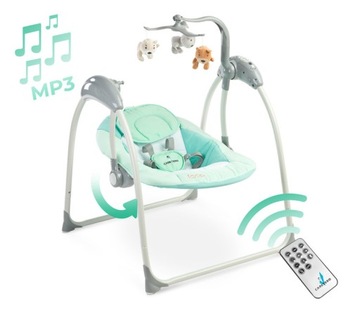 Батарея Caretero Loop и электрические качели для малышей с электроприводом
