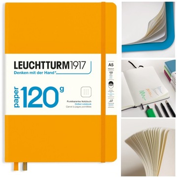 LEUCHTTURM1917 Notatnik Notes Medium A5 Kropka 120 bullet journal
