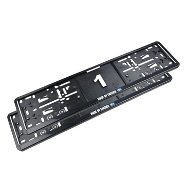 Alti Giri Ramka ramki tablicy rejestracyjnej do Volvo 2 szt.