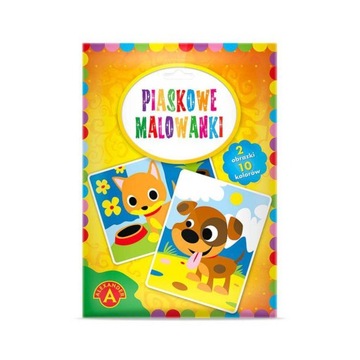 PIASKOWE MALOWANKI - PIESEK, KOTEK |GRA DLA DZIECI