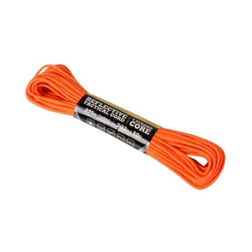 Linka 3/32 Tactical Reflective 50ft - Neon Orange