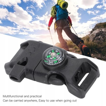 МНОГОФУНКЦИОНАЛЬНАЯ ПРЯЖКА СО СВИСТОКОМ КОМПАСА