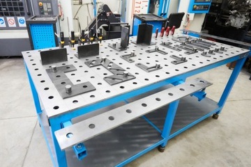 STÓŁ SPAWALNICZY 1000 X 2000 SYSTEM 28 + NARZĘDZIA