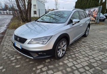Seat Leon III X-Perience 2.0 TDI CR 184KM 2015 Seat Leon DSG,4x4, X-perience, oplacony, bez korozji 2.0 Diesel 184KM