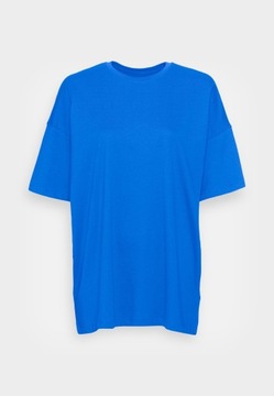 T-shirt basic damski ONLY niebieski M
