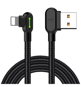Kabel USB Apple Lightning 0.5m 50cm krótki kątowy